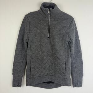Lululemon Womens Forever Warm Quilted Quilted 1/4 Zip Pullover Sweatshirt 4